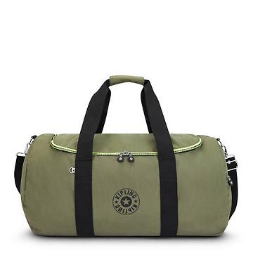 Bolsa Duffle Kipling Argus Medium Verde Oliva | MX 1429NW